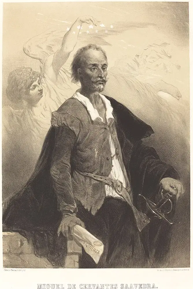 Miguel de Cervantes Saavedra portrait