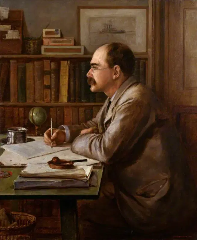 Rudyard Kipling portrait